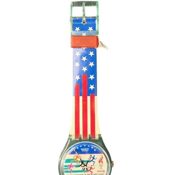Swatch 1996 ATLANTA LAURELS Watch - Picture 7 of 7